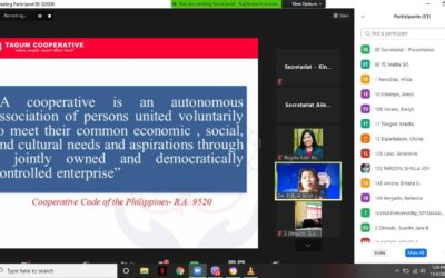 Coop members gather, Virtually
